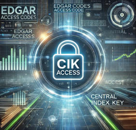 SEC EDGAR Access Codes (CIK, etc.) Service