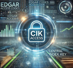 SEC EDGAR Access Codes (CIK, etc.) Service